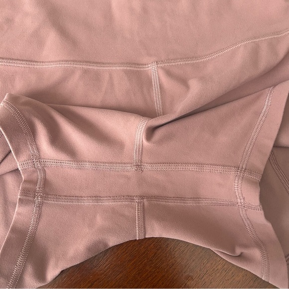 Lululemon Align High Rise 4” Bike Short Red Dust - Picture 6 of 7